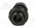 Kabelwartel 3-6.5mm PG7 IP68 water-/stofdicht zwart